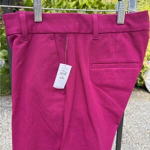 GAP Fuchsia Slim Ankle Pants